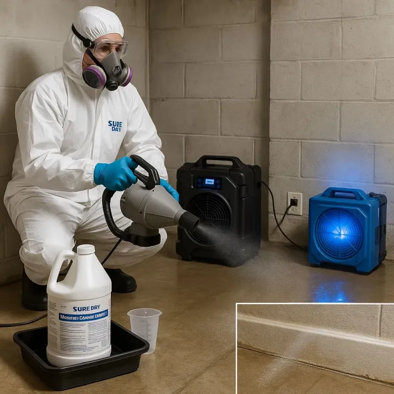 Sanitization and Odor Removal process in Lost Creek, TX