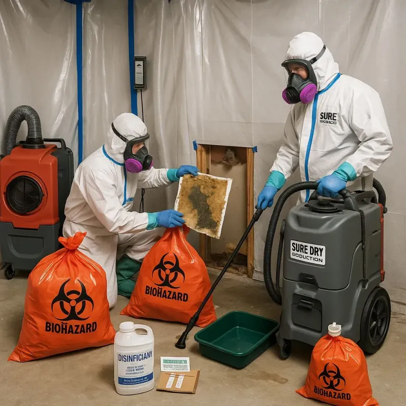 Contaminated Water Handling Protocols process in Lost Creek, TX