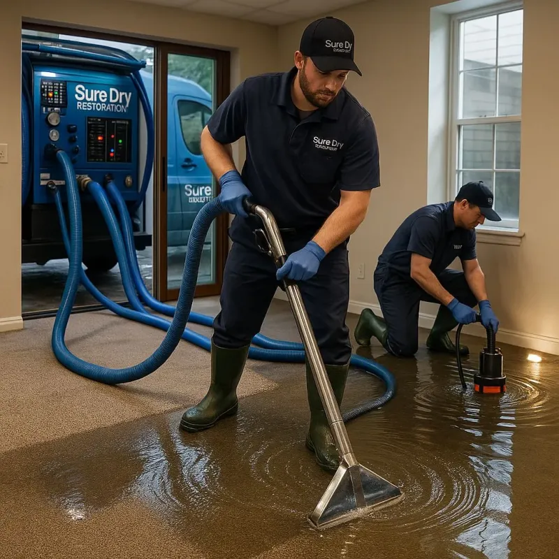 Water Extraction and Removal process in Lost Creek, TX